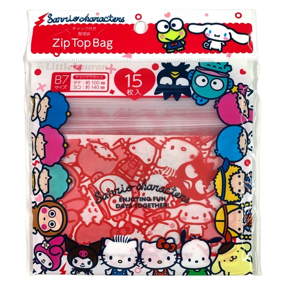 Hello Kitty Accessories Hello Kitty Sanrio Characters Ziplock